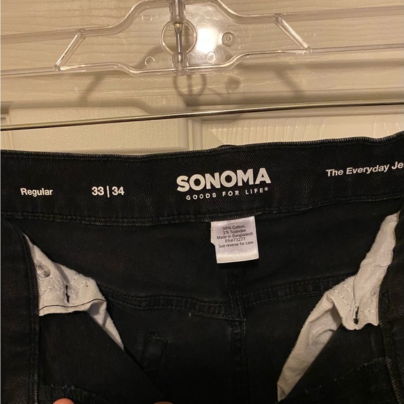 Sonoma Black Jeans 33x34 - Picture 2 of 3
